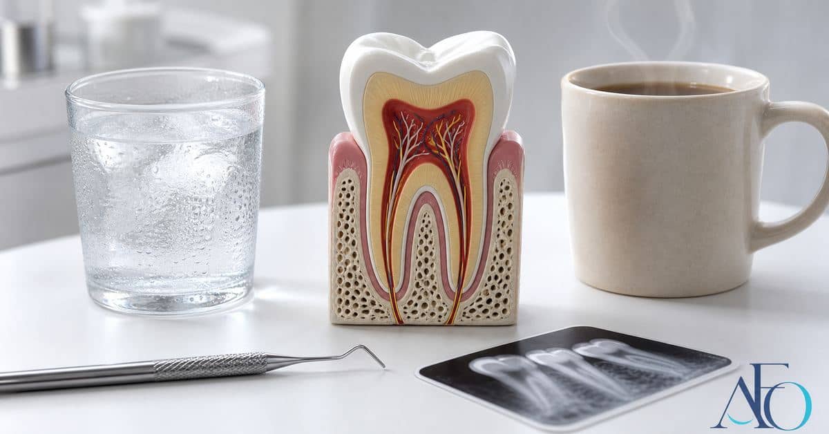 Dente sensível ao frio e calor com gel clareador e indicador de irritação pulpar em Taboão da Serra