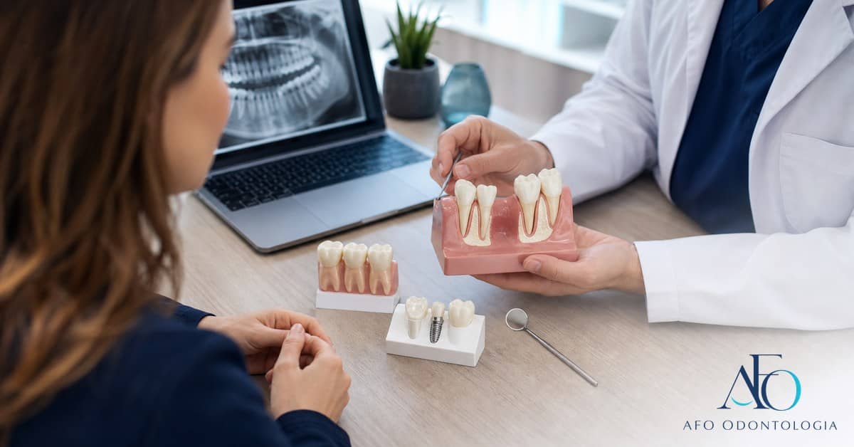 Espaço de dente perdido sem reposição sendo avaliado para implante ou prótese em Taboão da Serra