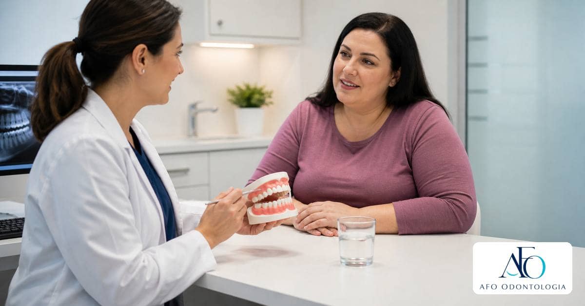 Paciente em acompanhamento odontologico apos cirurgia bariatrica